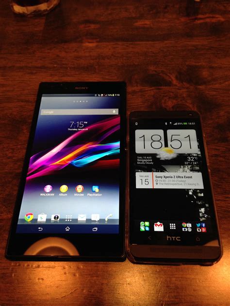 Sony Xperia Z Ultra vs HTC One M8s Karşılaştırma